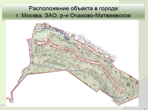 Матвеевский парк карта